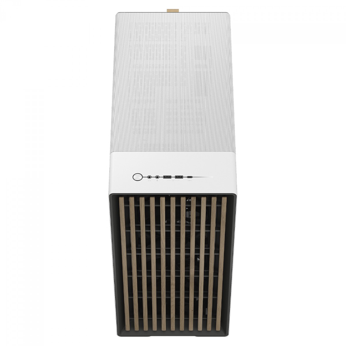 Gabinete Gamer Fractal Design North XL Chalk White, Mid Tower, Vidro Temperado, E-ATX, Sem Fonte, Com 3 Fans, FD-C-NOR1X-04