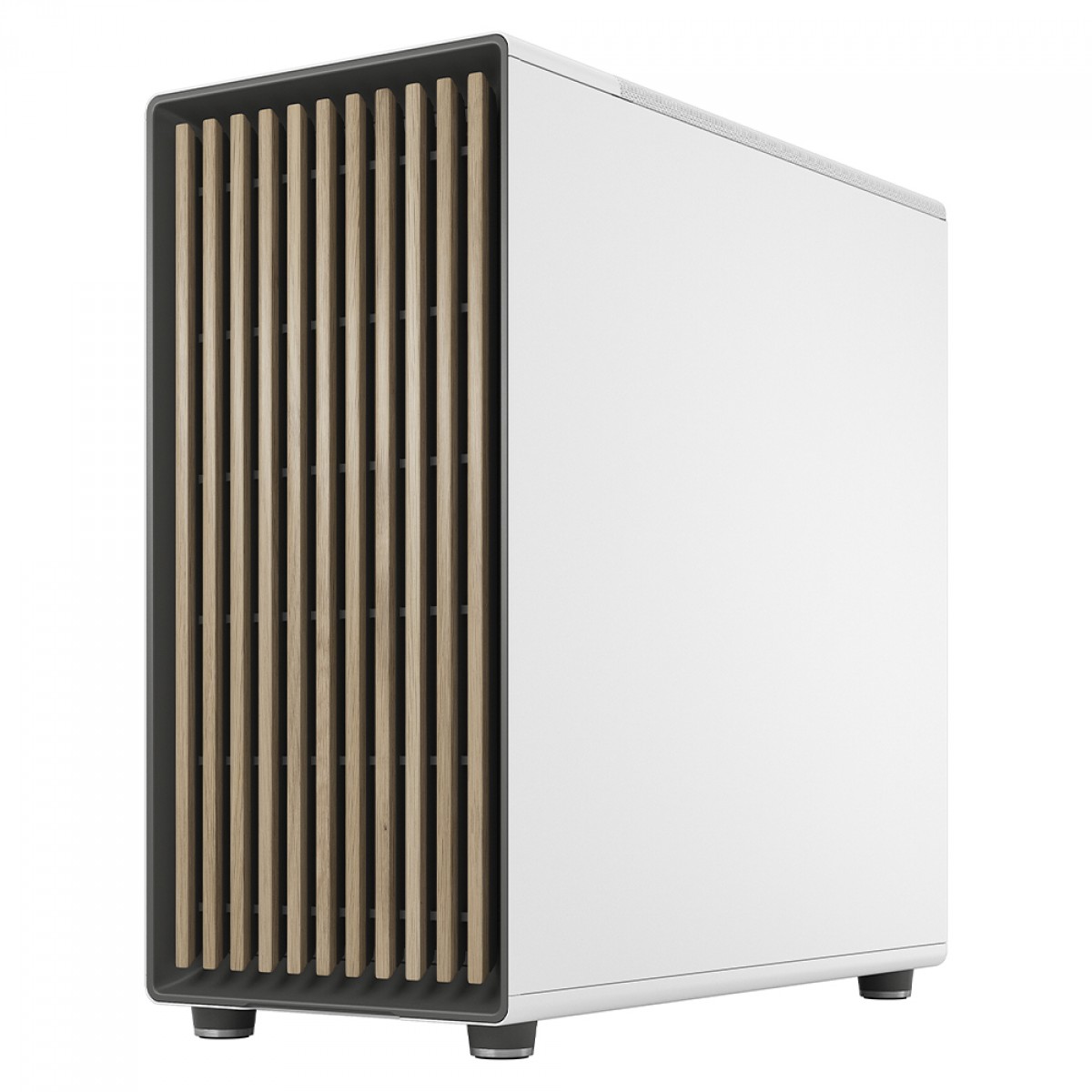 Gabinete Gamer Fractal Design North XL Chalk White, Mid Tower, Vidro Temperado, E-ATX, Sem Fonte, Com 3 Fans, FD-C-NOR1X-04