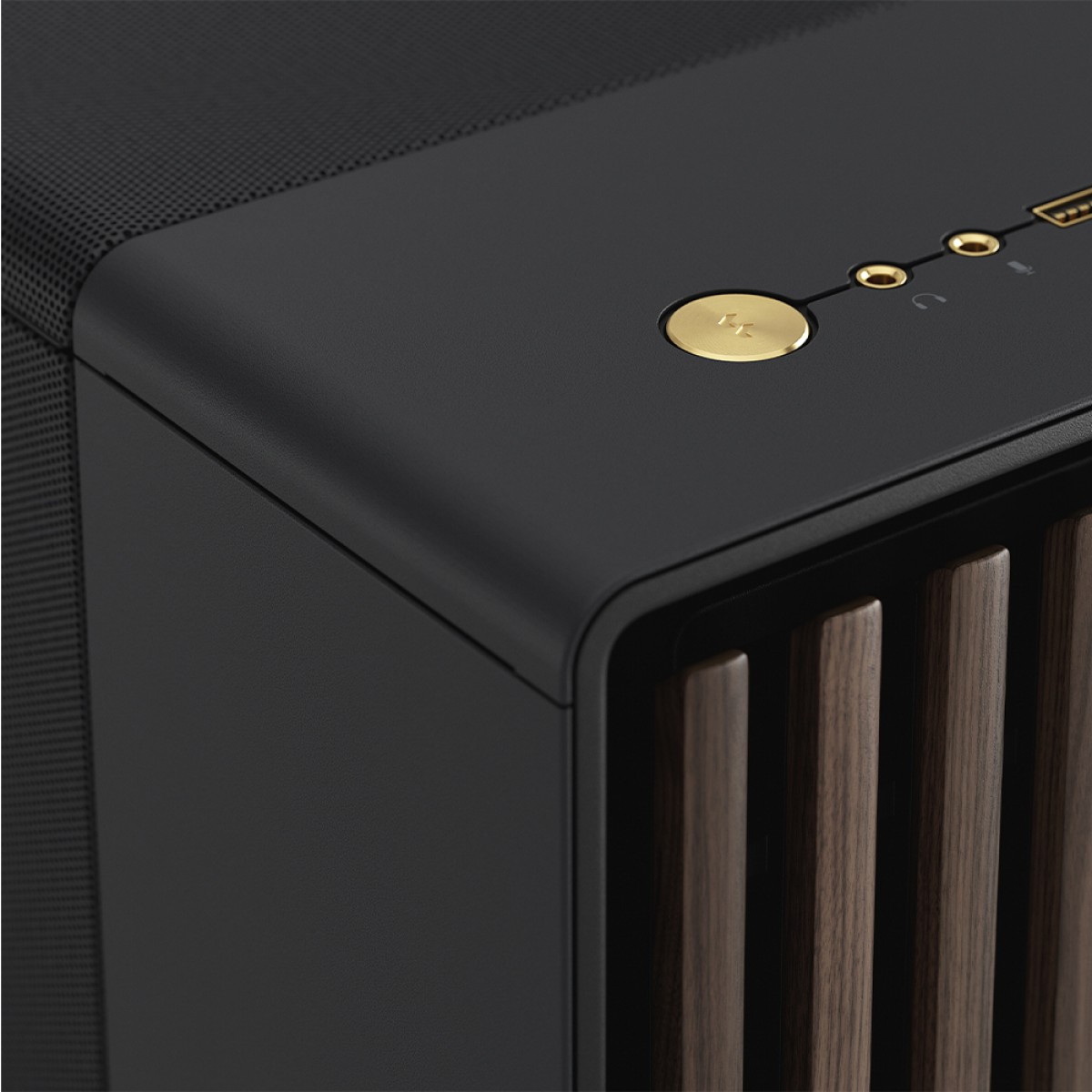 Gabinete Gamer Fractal Design North XL Charcoal Black, Mid Tower, Mesh, E-ATX, Sem Fonte, Com 3 Fans, FD-C-NOR1X-01