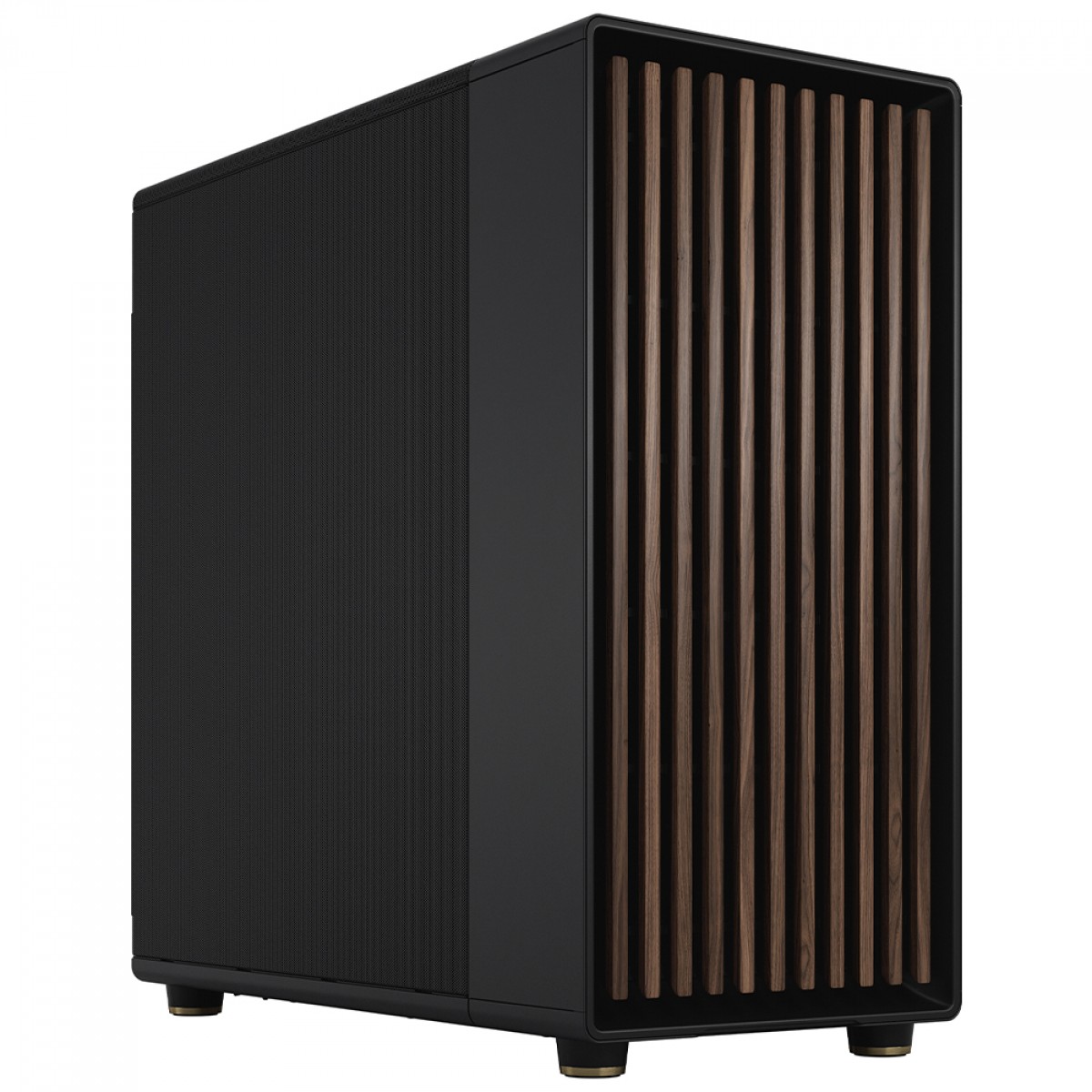 Gabinete Gamer Fractal Design North XL Charcoal Black, Mid Tower, Mesh, E-ATX, Sem Fonte, Com 3 Fans, FD-C-NOR1X-01