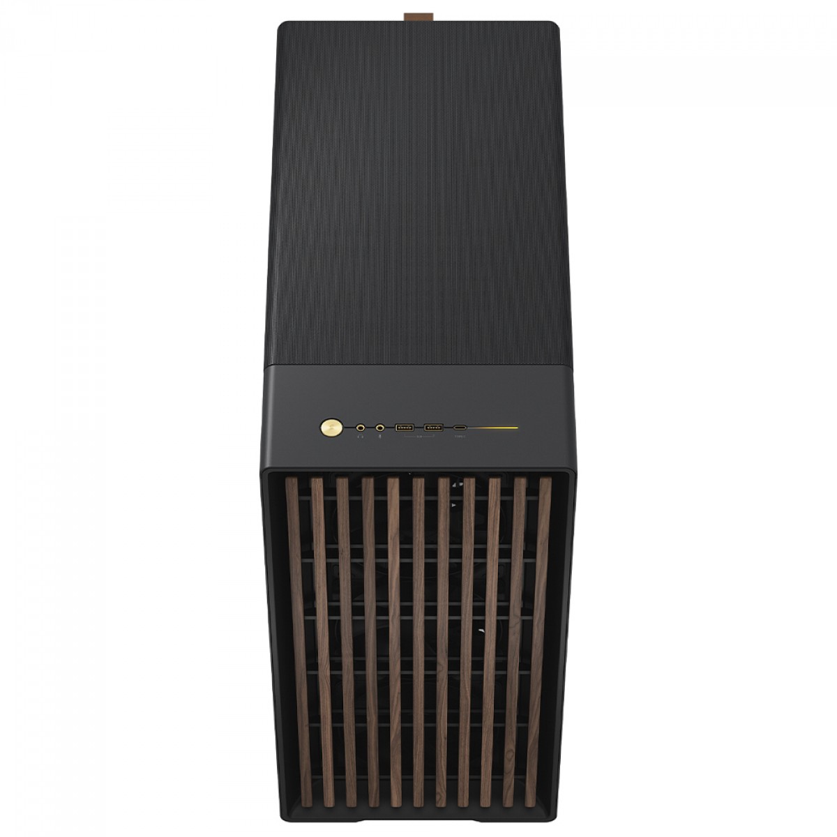Gabinete Gamer Fractal Design North XL Charcoal Black, Mid Tower, Mesh, E-ATX, Sem Fonte, Com 3 Fans, FD-C-NOR1X-01