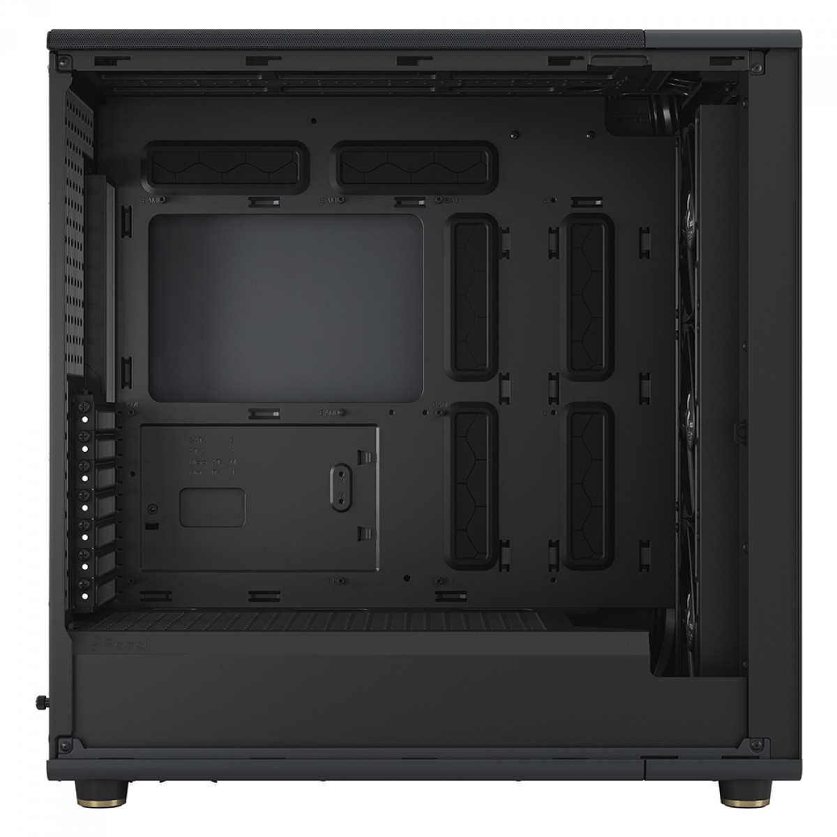 Gabinete Gamer Fractal Design North XL Charcoal Black, Mid Tower, Mesh, E-ATX, Sem Fonte, Com 3 Fans, FD-C-NOR1X-01