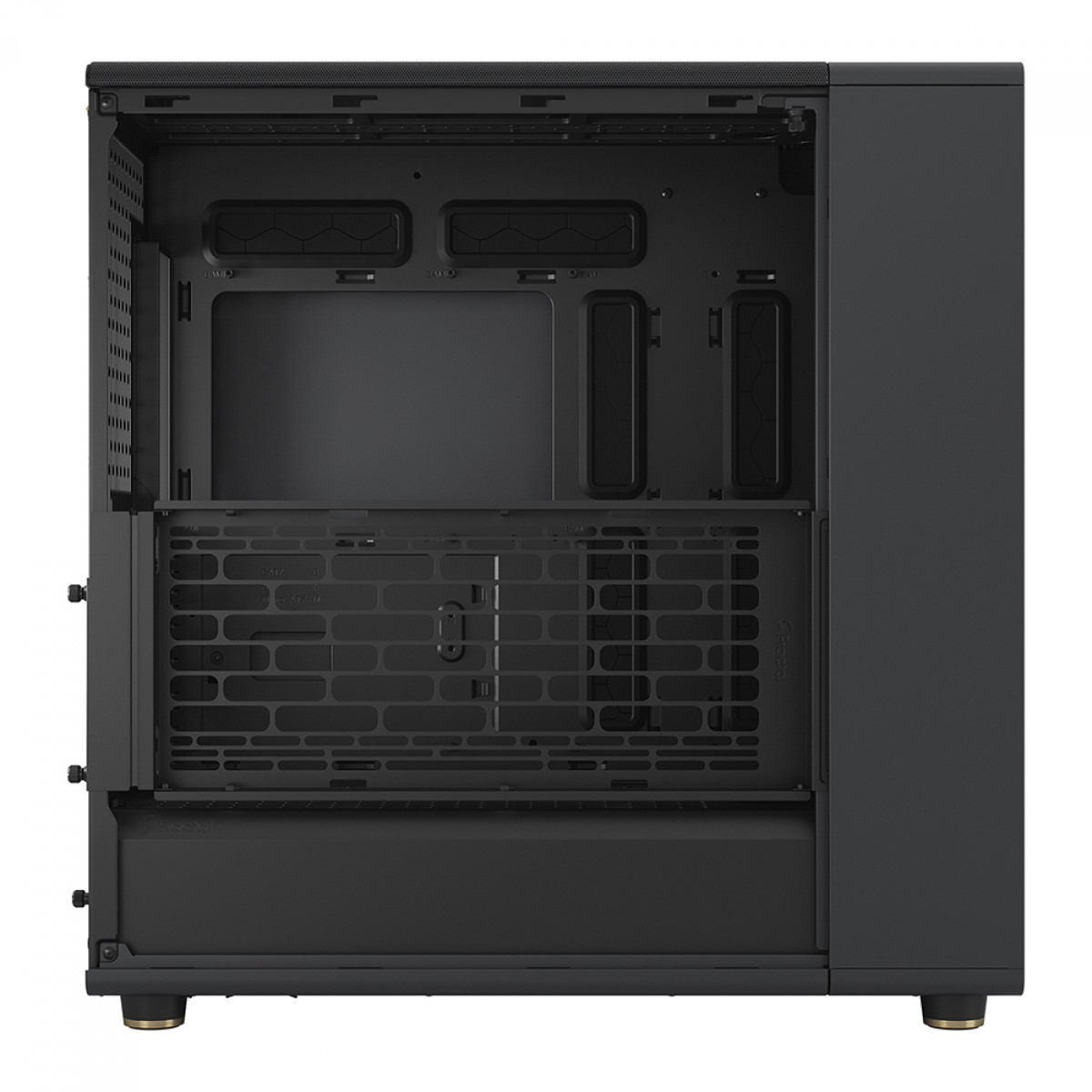 Gabinete Gamer Fractal Design North XL Charcoal Black, Mid Tower, Mesh, E-ATX, Sem Fonte, Com 3 Fans, FD-C-NOR1X-01
