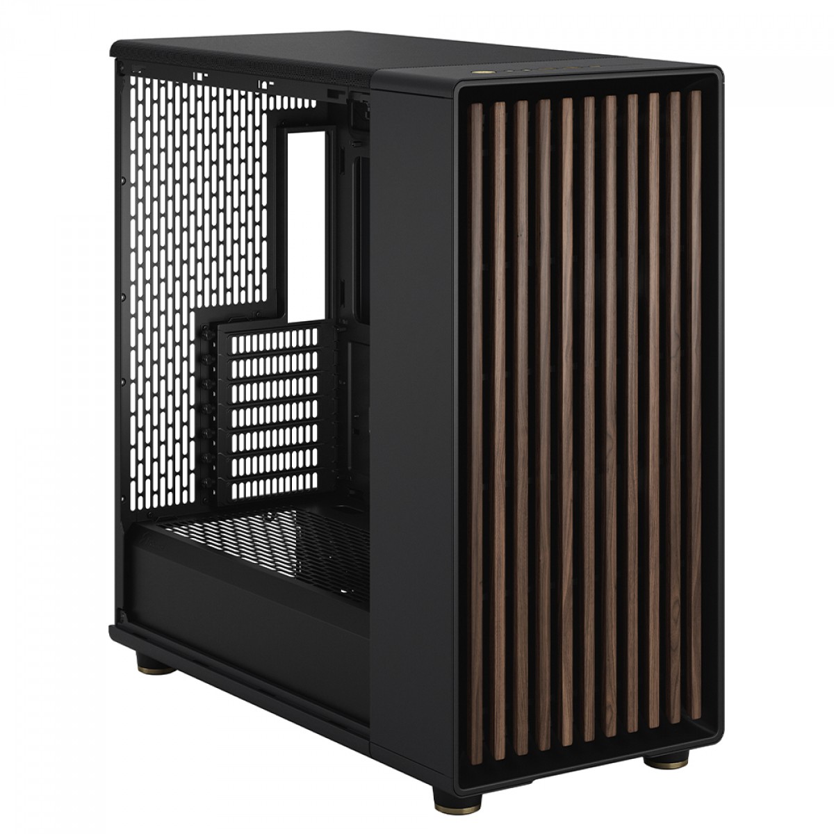 Gabinete Gamer Fractal Design North XL Charcoal Black, Mid Tower, Mesh, E-ATX, Sem Fonte, Com 3 Fans, FD-C-NOR1X-01