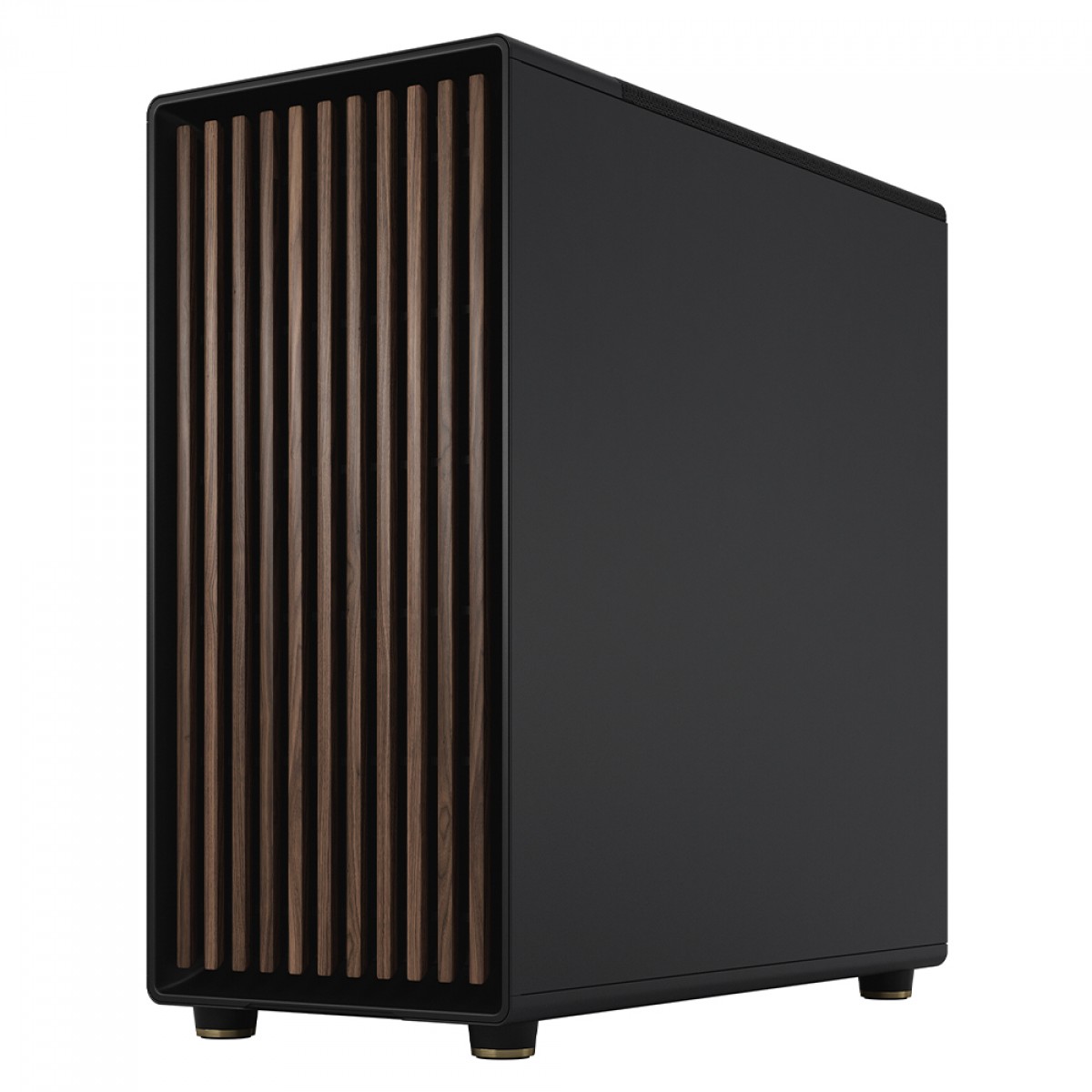 Gabinete Gamer Fractal Design North XL Charcoal Black, Mid Tower, Vidro Temperado, E-ATX, Sem Fonte, Com 3 Fans, FD-C-NOR1X-02
