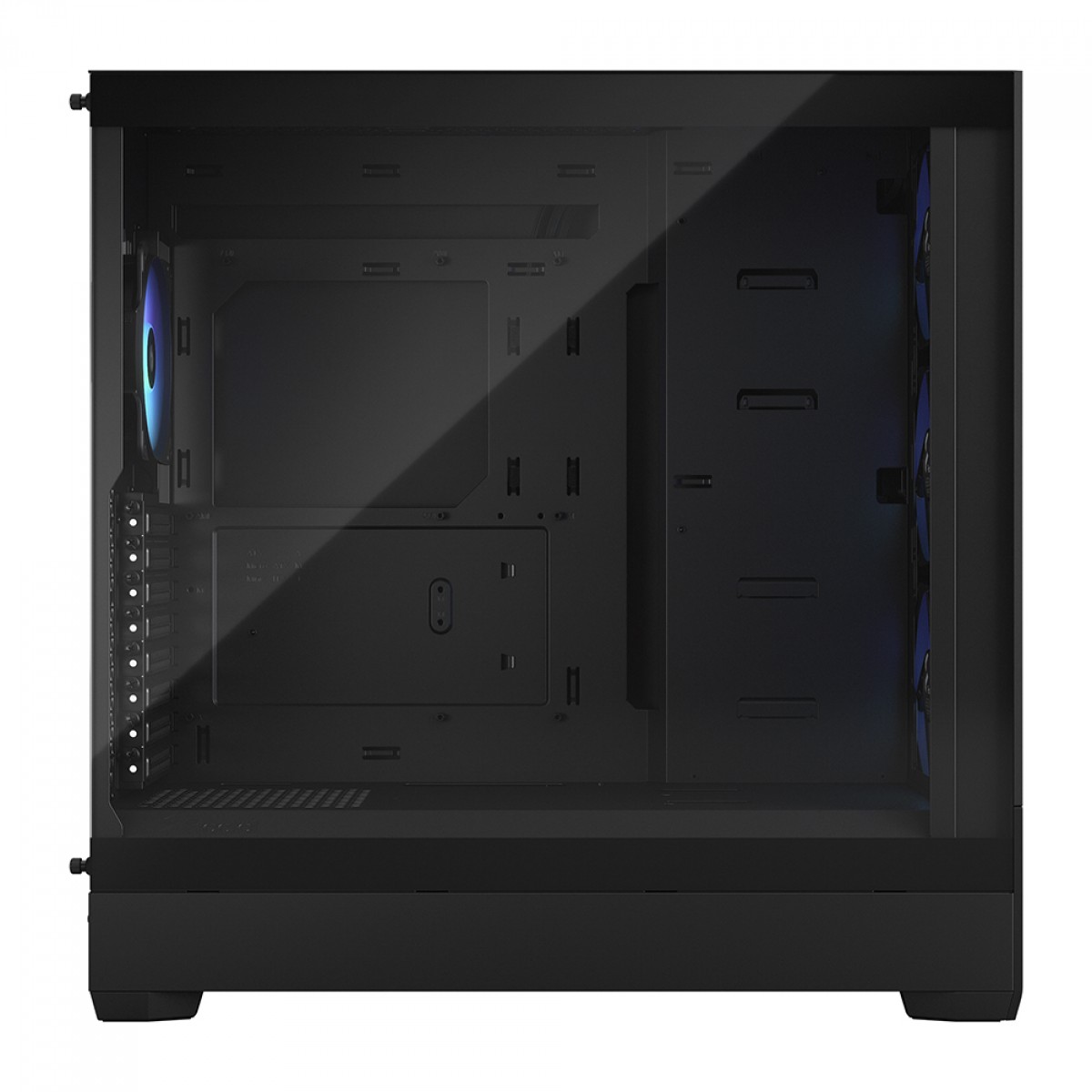 Gabinete Gamer Fractal Design Pop XL Air, Black, Full Tower, Vidro Temperado, E-ATX, Sem Fonte, Com 4 Fans, FD-C-POR1X-06