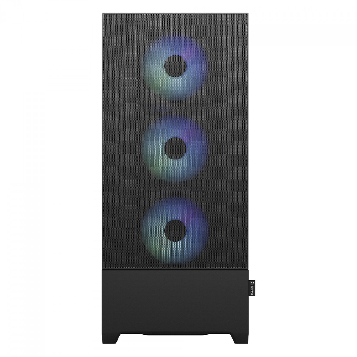 Gabinete Gamer Fractal Design Pop XL Air, Black, Full Tower, Vidro Temperado, E-ATX, Sem Fonte, Com 4 Fans, FD-C-POR1X-06