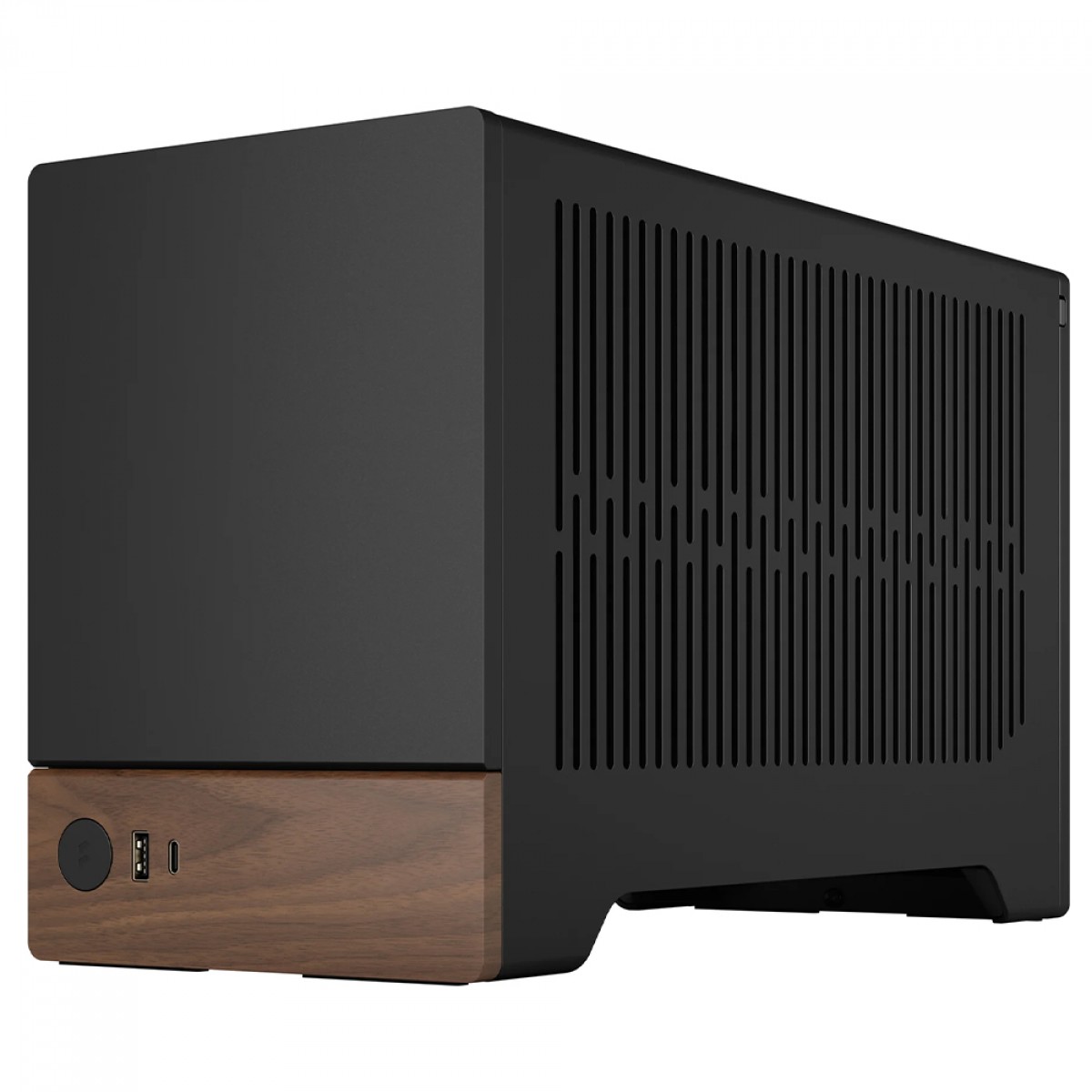 Gabinete Gamer Fractal Design Terra, Mini ITX, Aço, Sem Fan, Sem Fonte, Grafite, FD-C-TER1N-01
