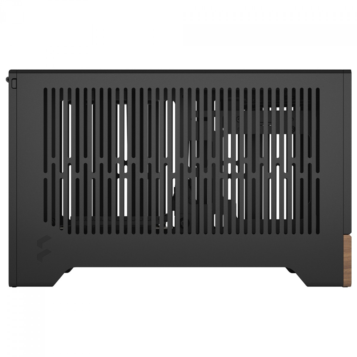 Gabinete Gamer Fractal Design Terra, Mini ITX, Aço, Sem Fan, Sem Fonte, Grafite, FD-C-TER1N-01