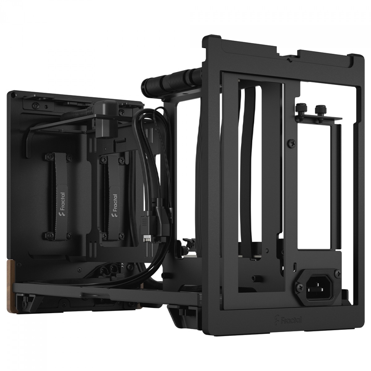 Gabinete Gamer Fractal Design Terra, Mini ITX, Aço, Sem Fan, Sem Fonte, Grafite, FD-C-TER1N-01