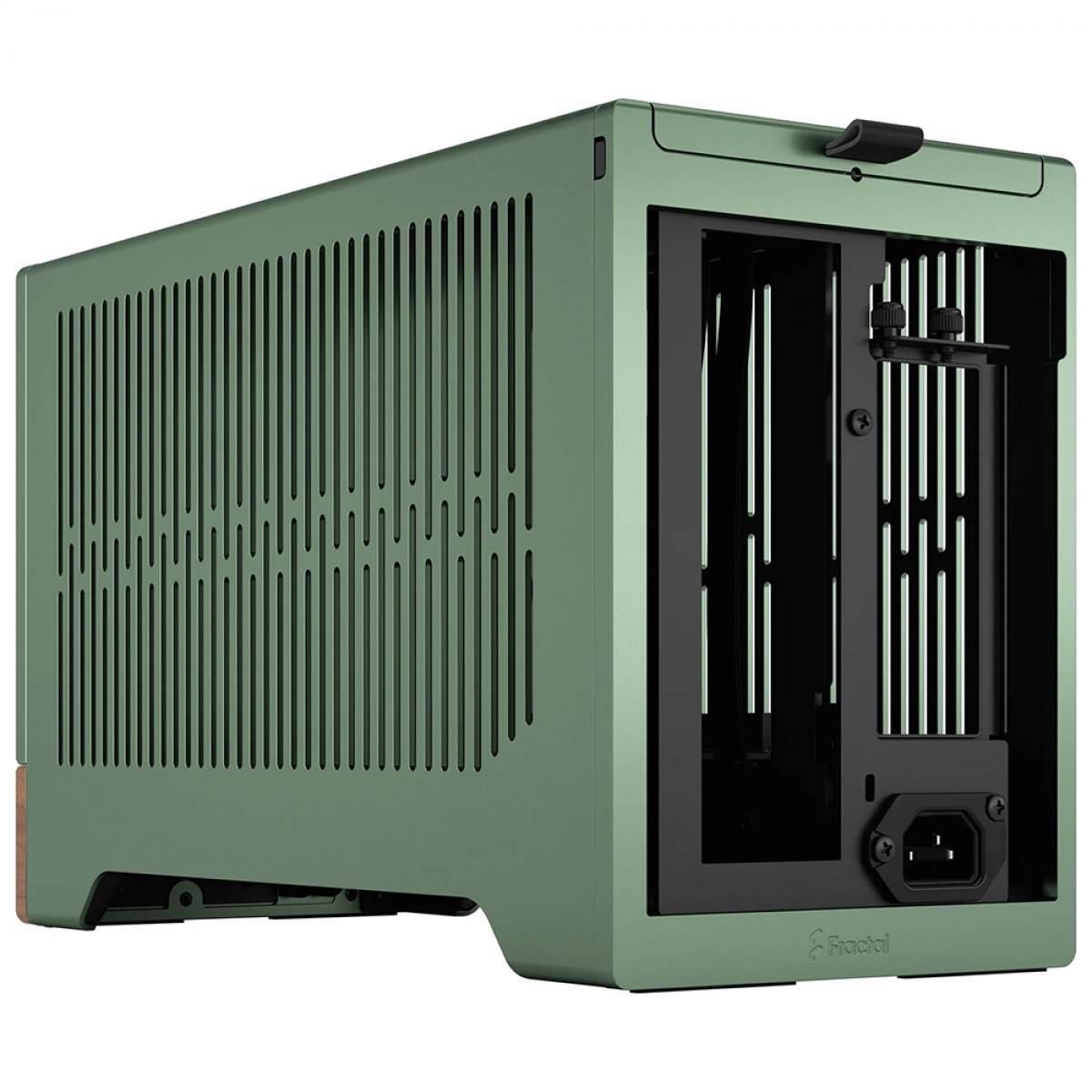 Gabinete Gamer Fractal Design Terra, Mini ITX, Aço, Sem Fan, Sem Fonte, Jade, FD-C-TER1N-03