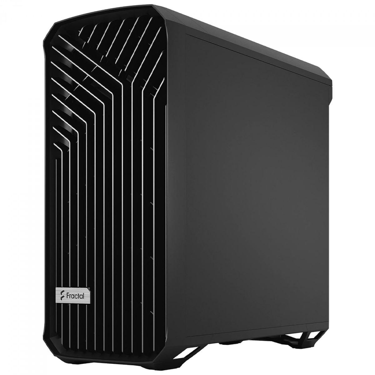 Gabinete Gamer Fractal Design Torrent, Mid Tower, Aço, EATX, Com 5 Fans, Sem Fonte, Preto, FD-C-TOR1A-05