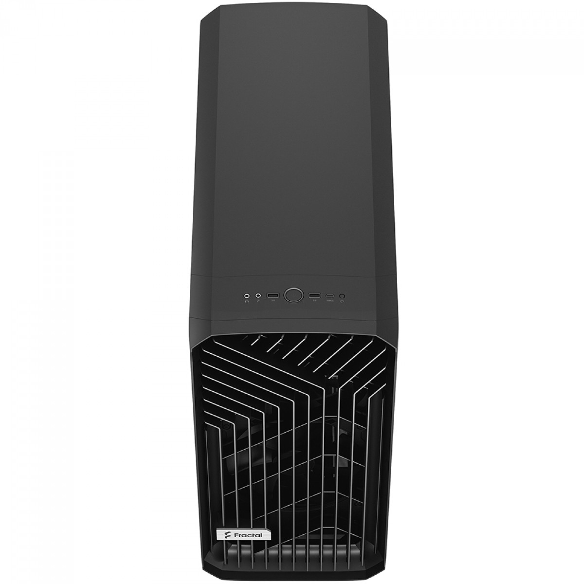 Gabinete Gamer Fractal Design Torrent, Mid Tower, Aço, EATX, Com 5 Fans, Sem Fonte, Preto, FD-C-TOR1A-05