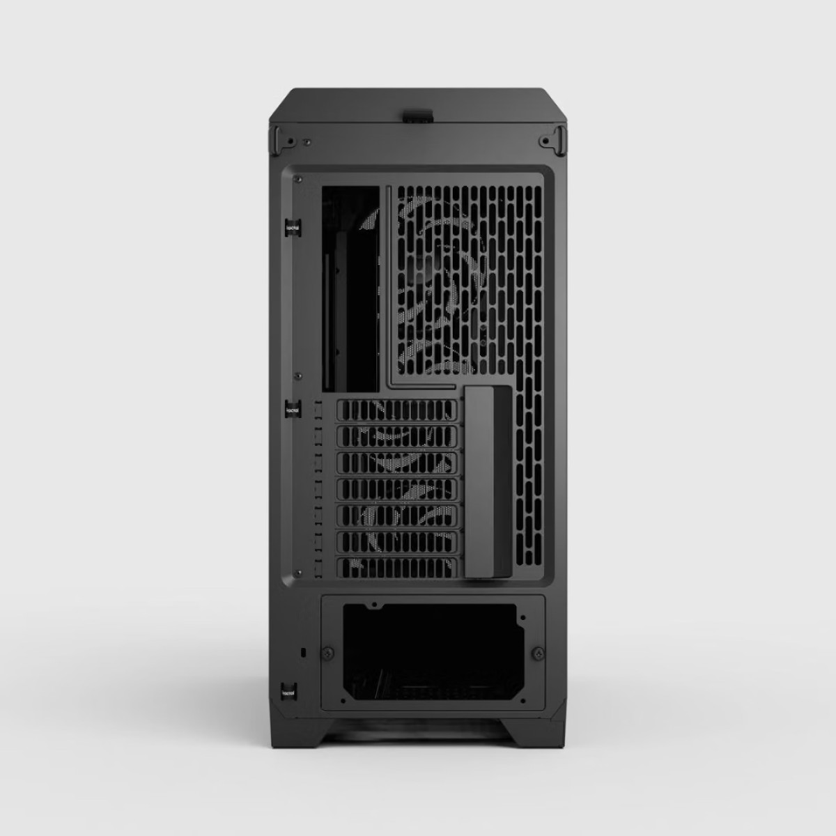 Gabinete Gamer Fractal Meshify 3, Mid Tower, E-ATX, Sem Fonte, Com 3 Fans, Preto, FD-C-MES3A-01