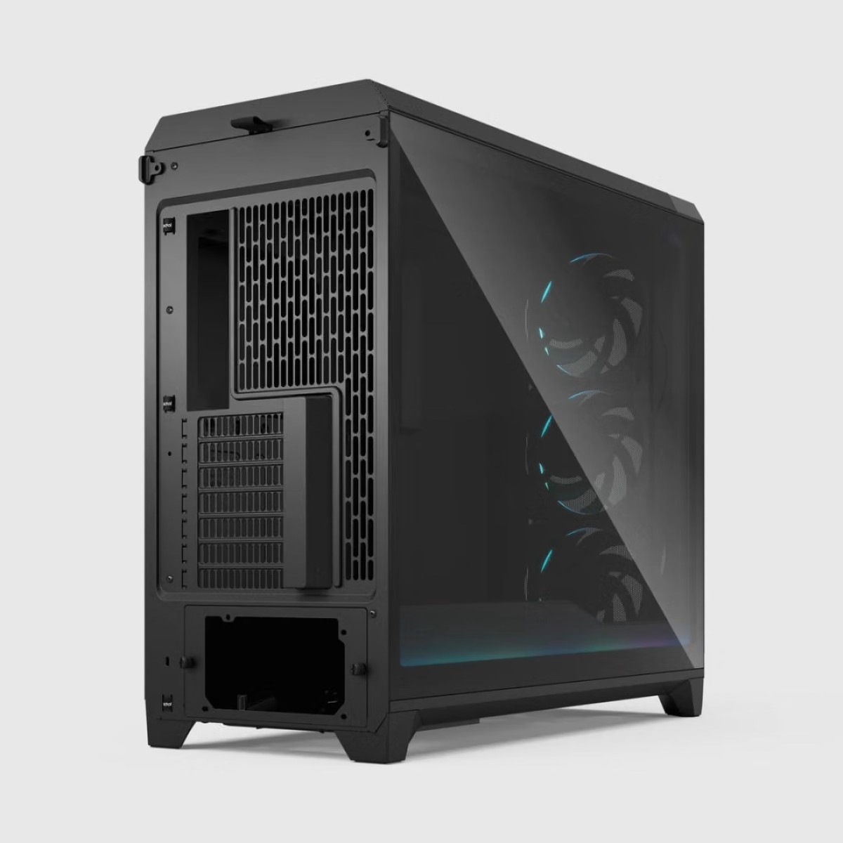 Gabinete Gamer Fractal Meshify 3 XL, Ambience Pro RGB, Full Tower, Vidro Temperado, E-ATX, Sem Fonte, Com 3 Fans, Preto, FD-C-MES3X-03