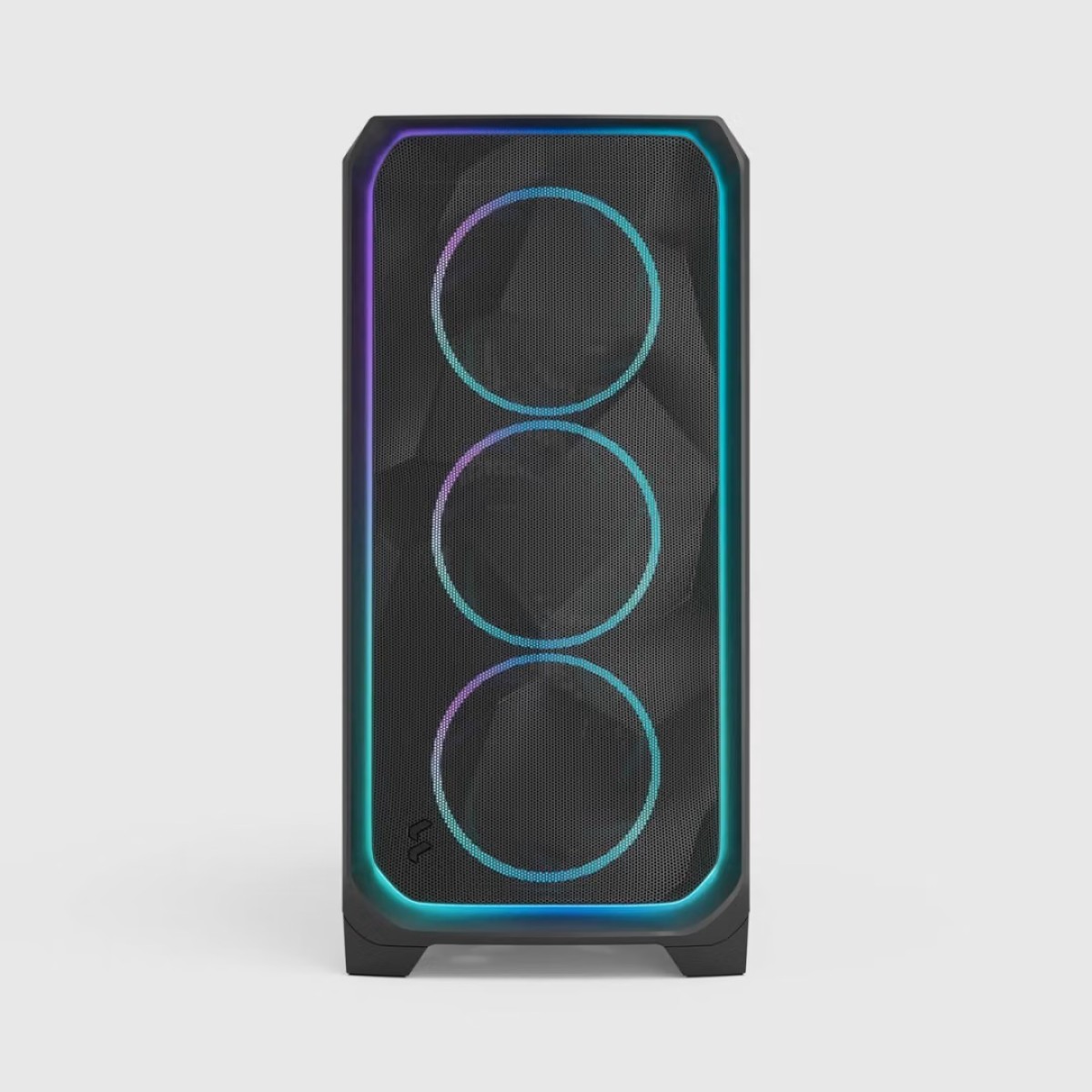 Gabinete Gamer Fractal Meshify 3 XL, Ambience Pro RGB, Full Tower, Vidro Temperado, E-ATX, Sem Fonte, Com 3 Fans, Preto, FD-C-MES3X-03