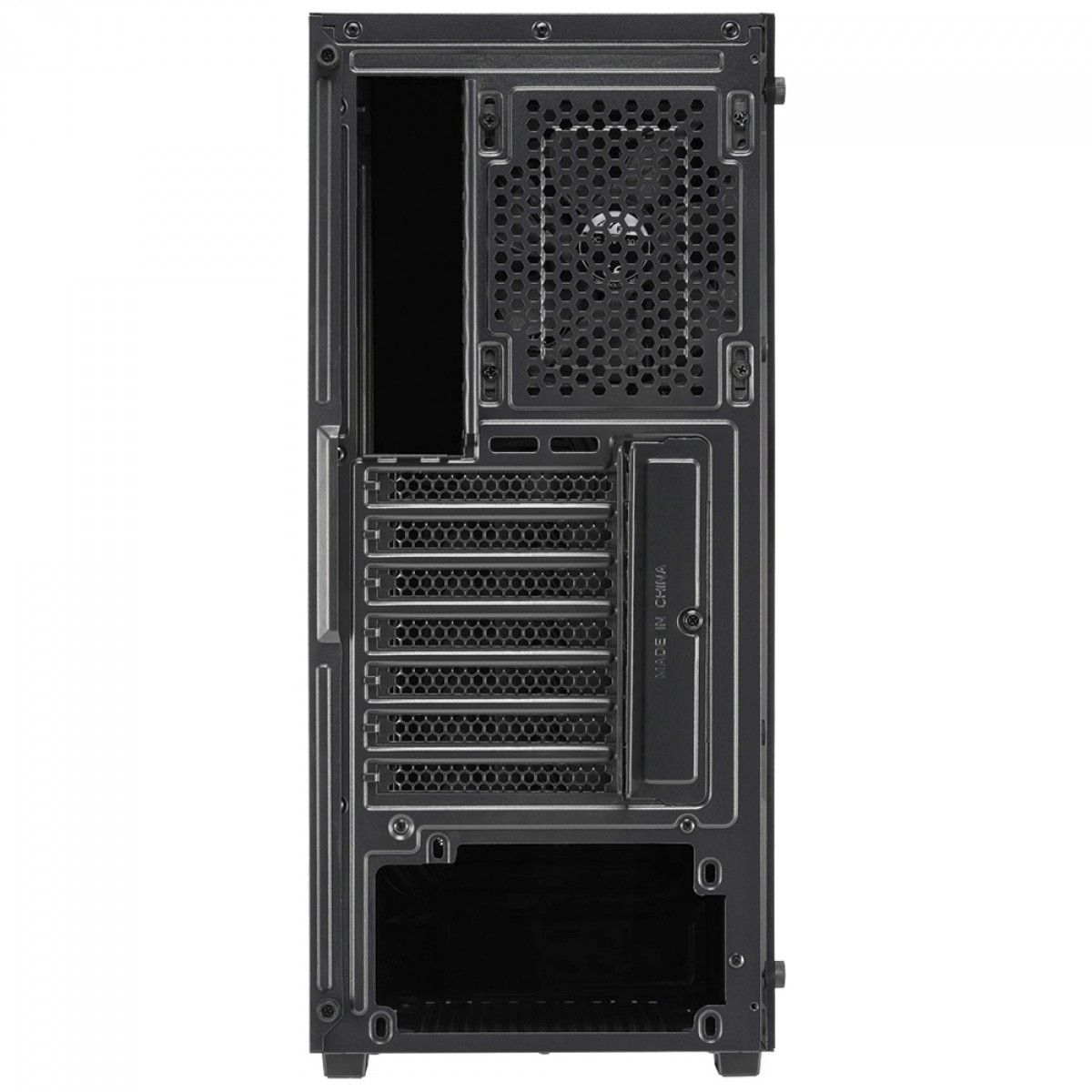 Gabinete Gamer FSP CMT195A, Mid Tower, ATX, Sem Fonte, Com 4 Fans, Preto