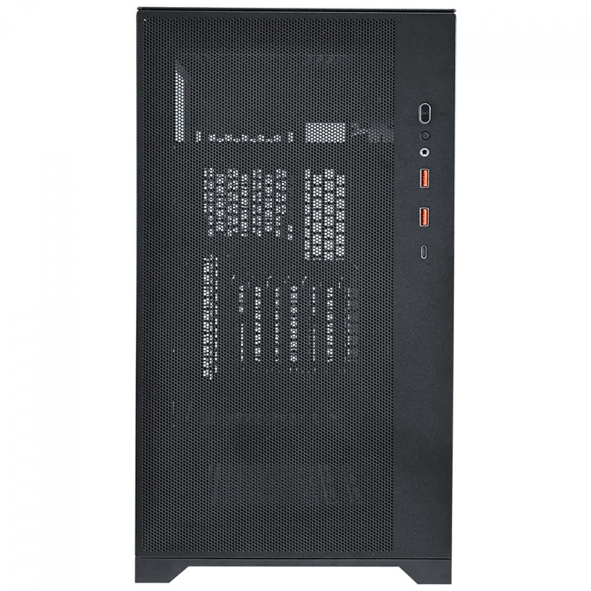 Gabinete Gamer FSP CMT580B Black, Mid Tower, EATX, Sem Fonte, Com 4 Fans, Preto