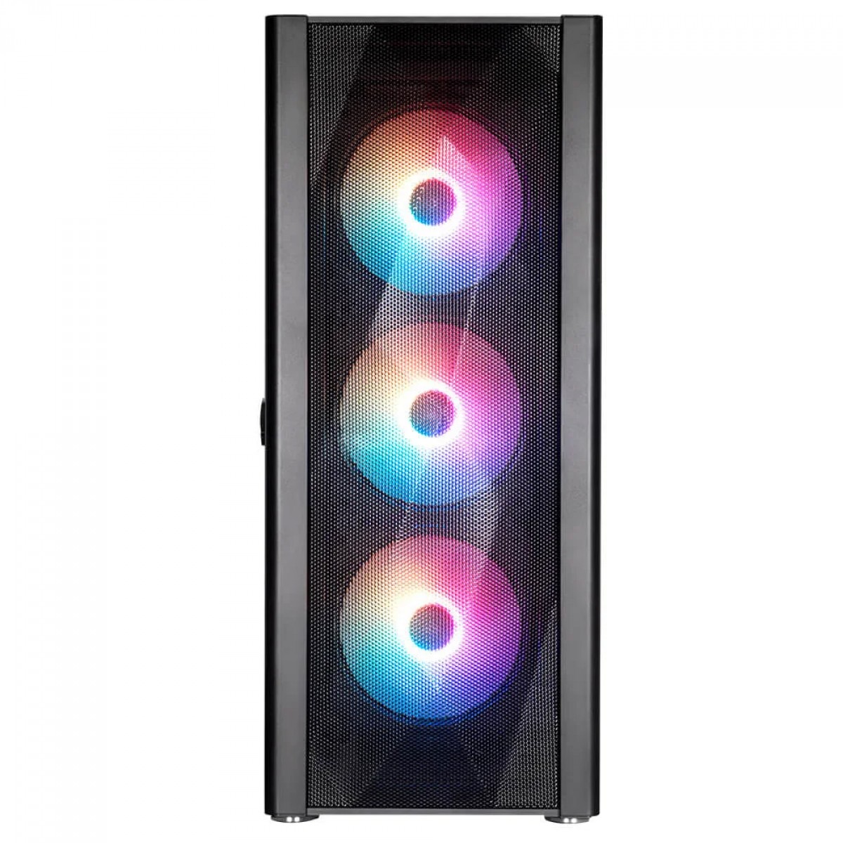 Gabinete Gamer Galax Revolution-06, Mid Tower, Vidro Temperado, ATX, Com 4 Fans, Preto, CGG6AGBA4B0-GLXG