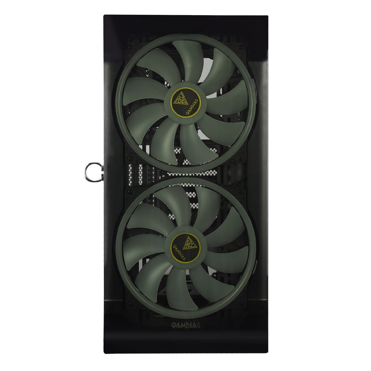 Gabinete Gamer Gamdias Apollo E2 Elite, Mid Tower, Vidro Temperado, ATX, Com 3 Fans, Preto