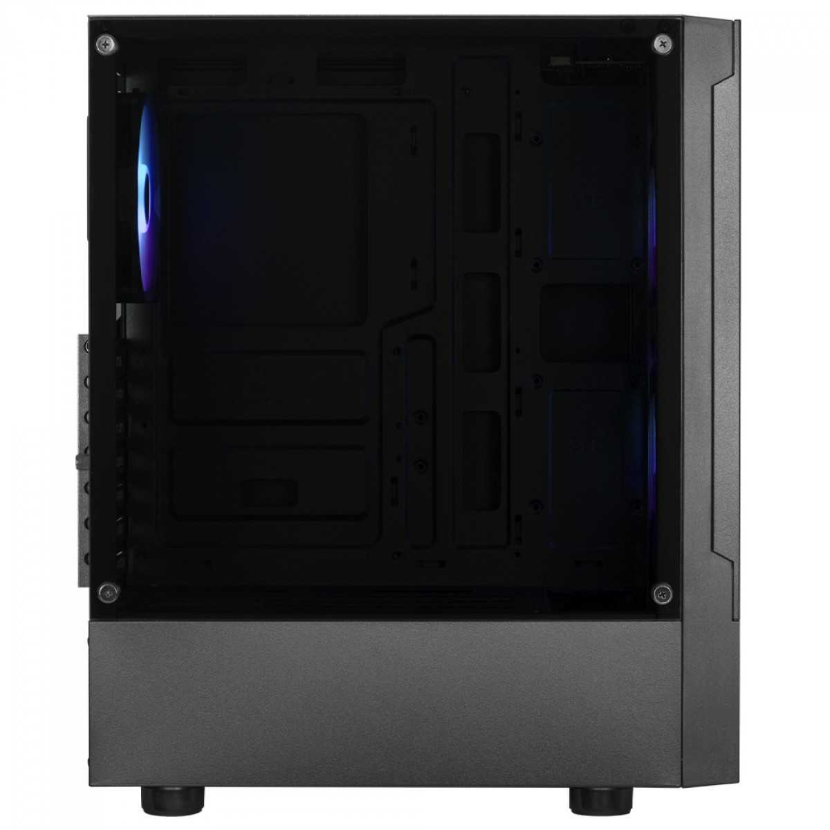 Gabinete Gamer Gamdias Talos E3 Mesh, Vidro Temperado, Mid Tower, ATX, Sem Fonte, Com 3 Fans ARGB, Preto