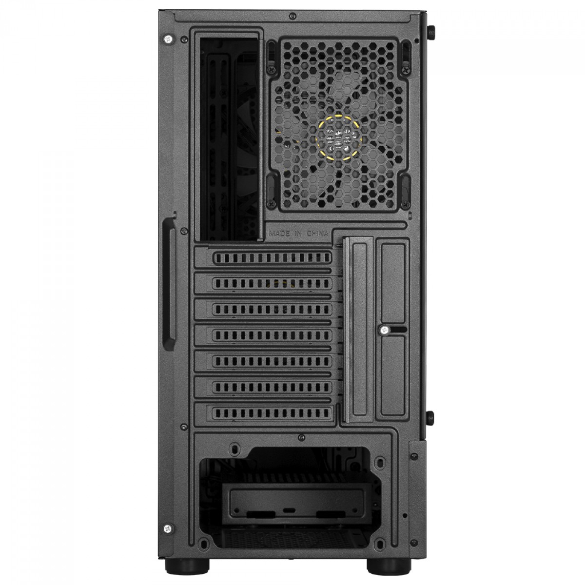 Gabinete Gamer Gamdias Talos E3 Mesh, Vidro Temperado, Mid Tower, ATX, Sem Fonte, Com 3 Fans ARGB, Preto