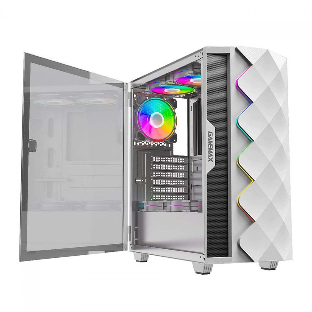 Gabinete Gamemax Expedition H605 - Branco