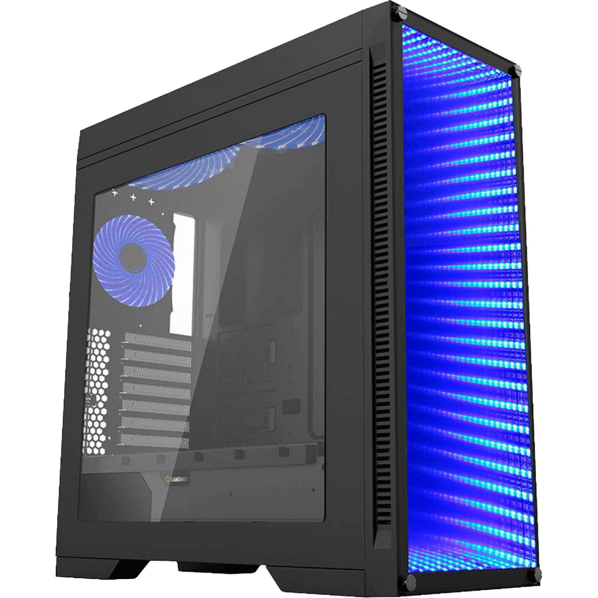 Gabinete Gamer GameMax Infinit M908 RGB, Mid Tower, Com 3 Fans, Lateral em  Acrílico, White, Sem