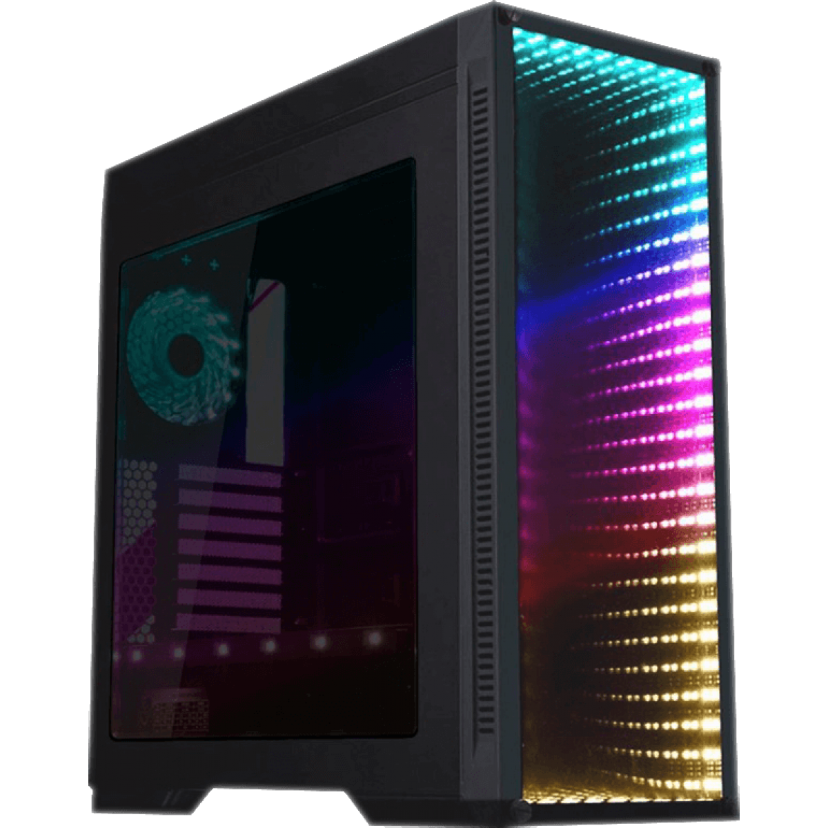 Gabinete ATX Gamer Infinit TR ARGB USB 3.0 Gamemax M908-TR - Gabinete Gamer  - Magazine Luiza