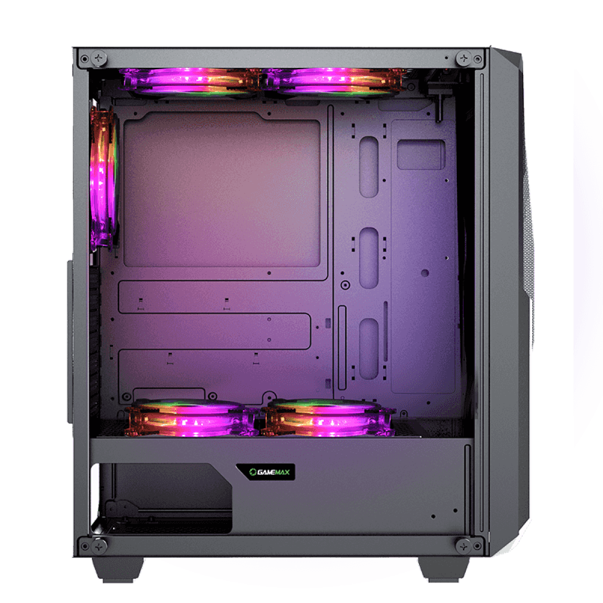 Gabinete Gamer GameMax Revolt 3606, RGB