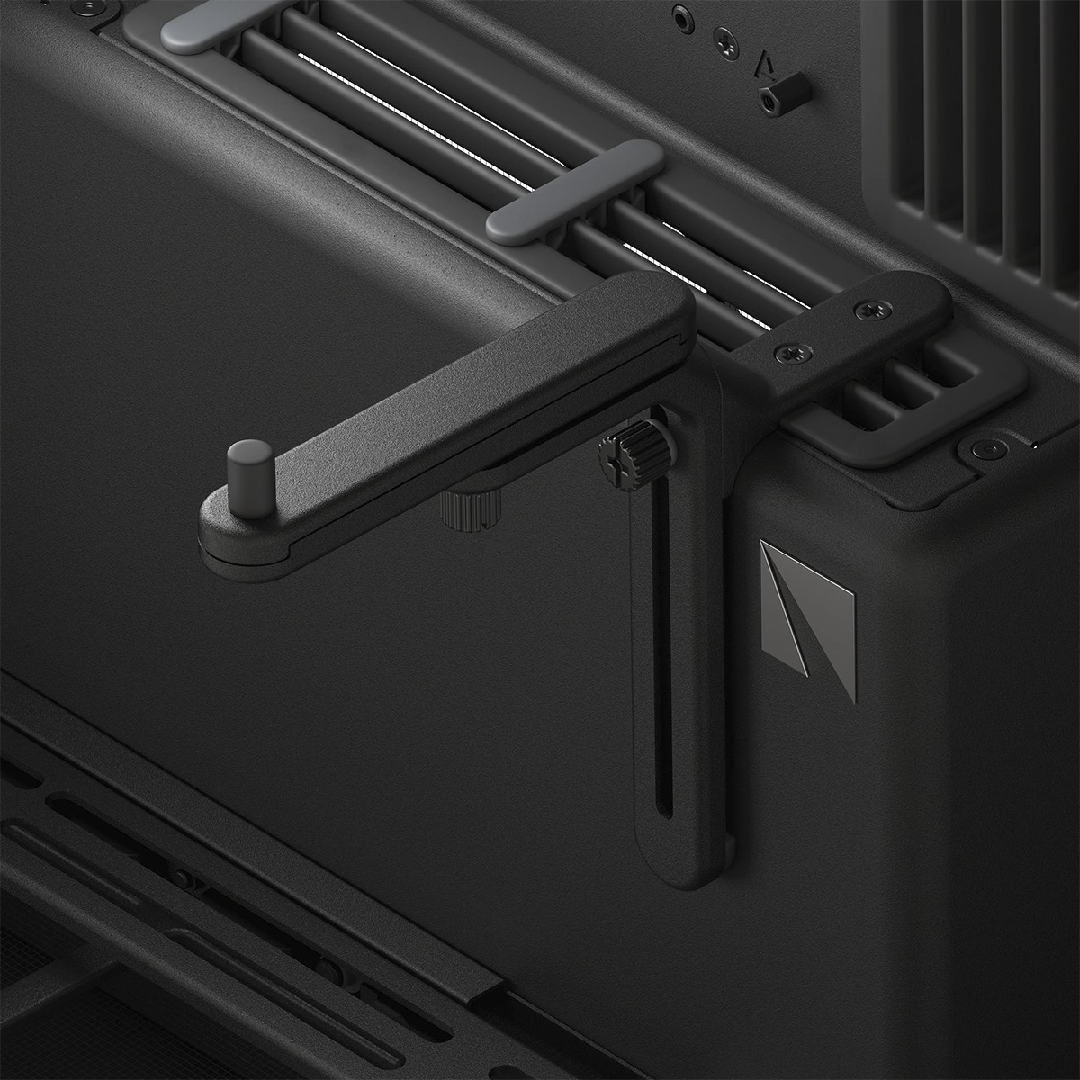 Gabinete Gamer HAVN HS 420, Mid Tower, Vidro Temperado, E-ATX, Sem Fonte, Sem Fans, Preto, HVN-CA-HS420-06