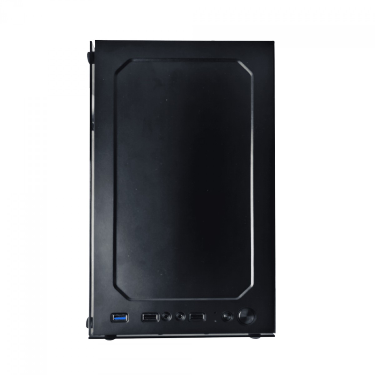 Gabinete Gamer Hayom GB1739, Mid Tower, Vidro Temperado, ATX, Sem Fonte, Sem Fans, Preto
