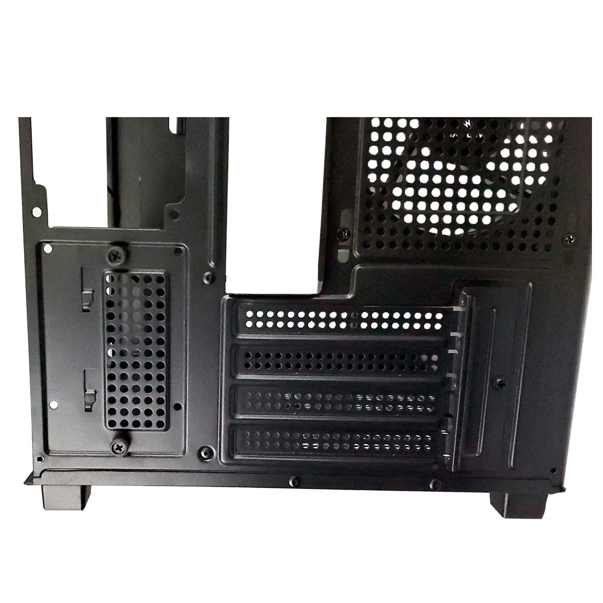 Gabinete Gamer Hayom GB1784, Aquario, Mini Tower, Vidro Temperado, m-ATX, Sem Fonte, Com 3 Fans, Preto