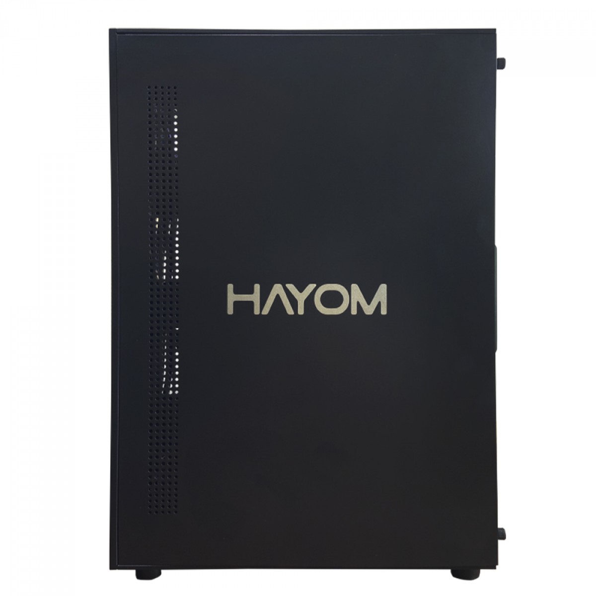 Gabinete Gamer Hayom GB1792, Mid Tower, Lateral de Vidro, ATX, Com 3 Fans, Sem Fonte, Preto