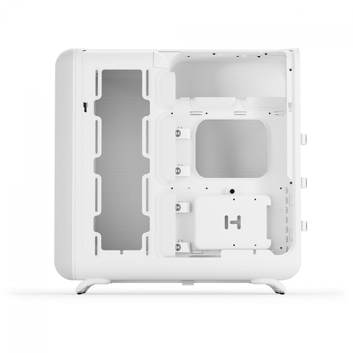 Gabinete Gamer Hyte X50 Air, Mid Tower, Mesh, ATX, Sem Fonte, Sem Fans, Branco, CS-HYTE-X50A-WW