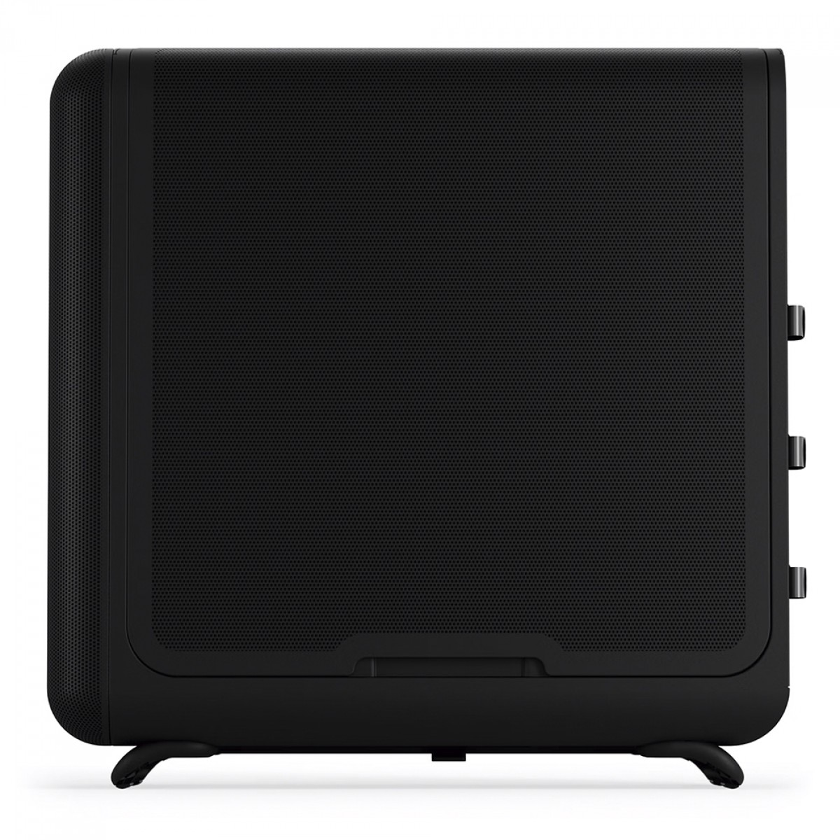 Gabinete Gamer Hyte X50 Air Pitch Black, Mid Tower, Mesh, ATX, Sem Fonte, Sem Fans, Preto, CS-HYTE-X50A-BB