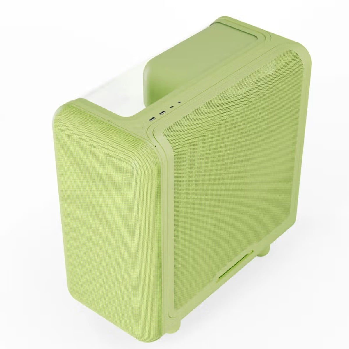 Gabinete Gamer Hyte X50 Matcha Milk, Mid Tower, Vidro Temperado, ATX, Sem Fans, Verde, CS-HYTE-X50G-MM