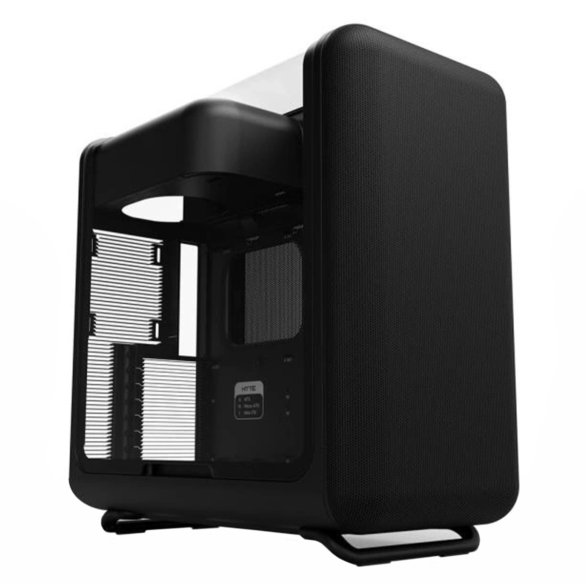Gabinete Gamer Hyte X50 Pitch Black, Mid Tower, Vidro Temperado, ATX, Sem Fans, Preto, CS-HYTE-X50G-BB