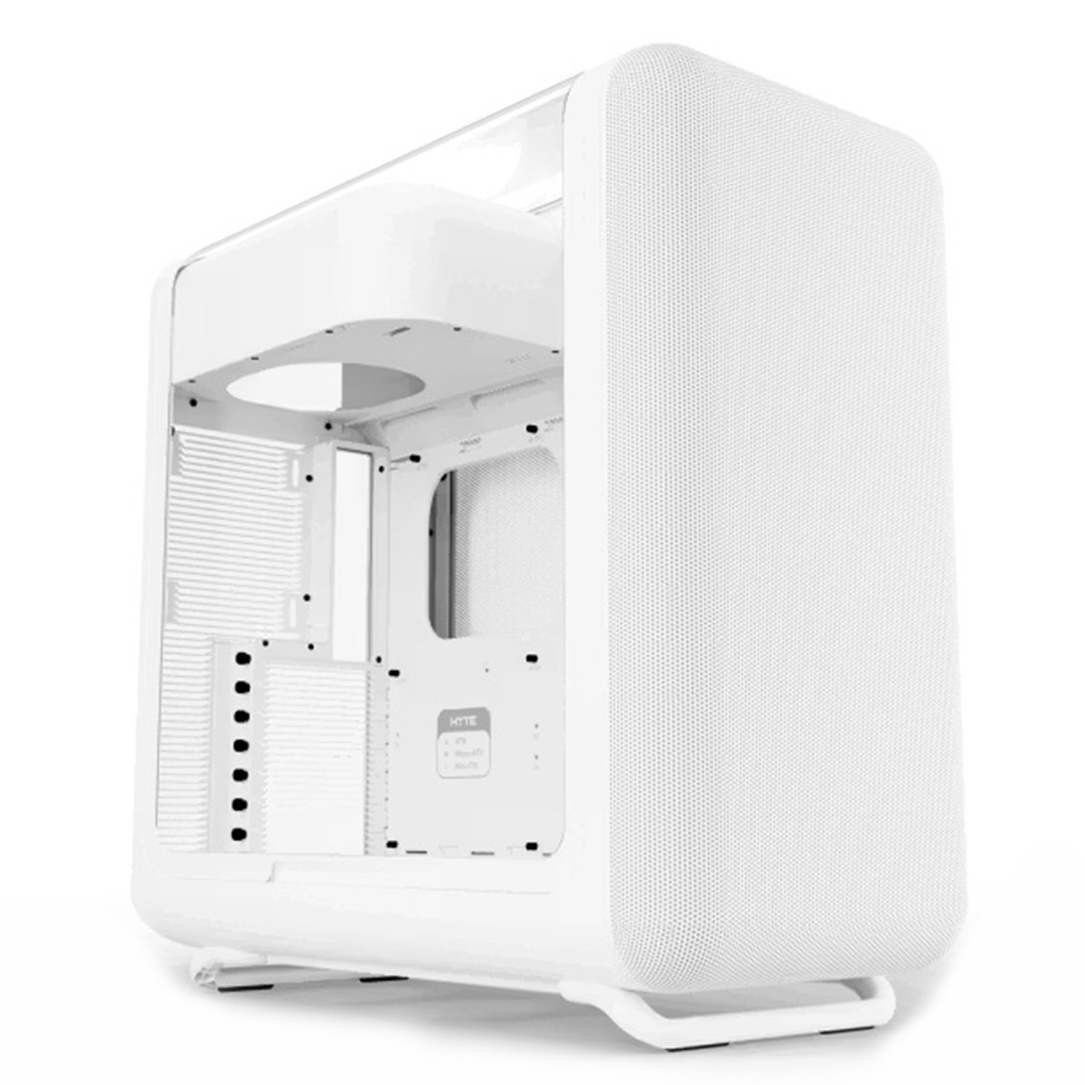 Gabinete Gamer Hyte X50 Snow White, Mid Tower, Vidro Temperado, ATX, Sem Fans, Branco, CS-HYTE-X50G-WW