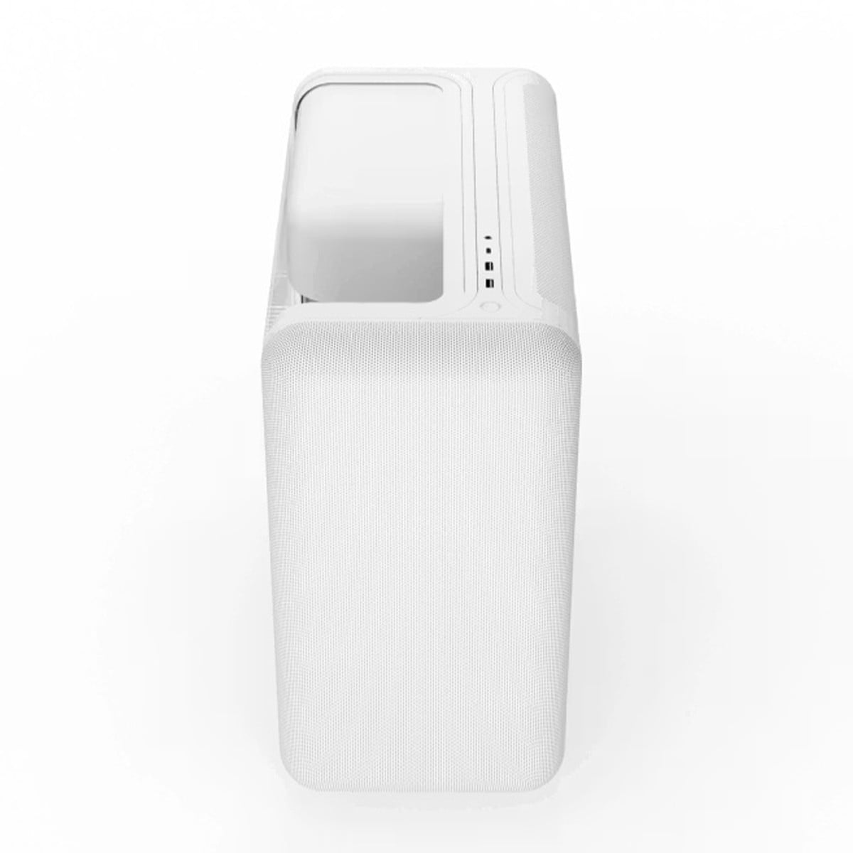 Gabinete Gamer Hyte X50 Snow White, Mid Tower, Vidro Temperado, ATX, Sem Fans, Branco, CS-HYTE-X50G-WW