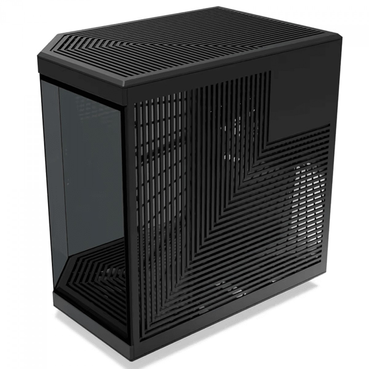 Gabinete Gamer Hyte Y70 Black, Mid Tower, Vidro Temperado, EATX, Sem Fans, Preto, CS-HYTE-Y70-B