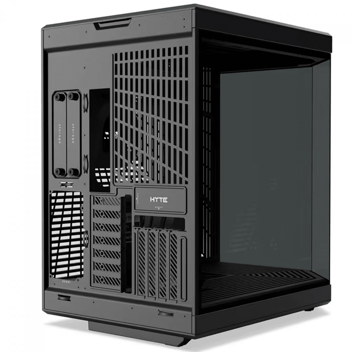 Gabinete Gamer Hyte Y70 Black, Mid Tower, Vidro Temperado, EATX, Sem Fans, Preto, CS-HYTE-Y70-B
