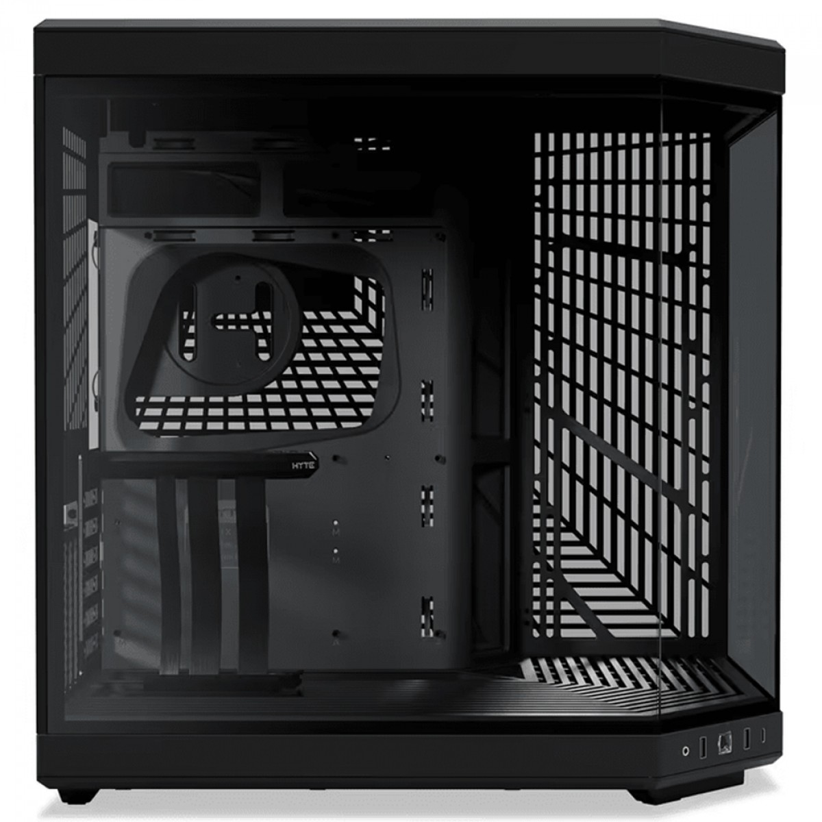 Gabinete Gamer Hyte Y70 Black, Mid Tower, Vidro Temperado, EATX, Sem Fans, Preto, CS-HYTE-Y70-B