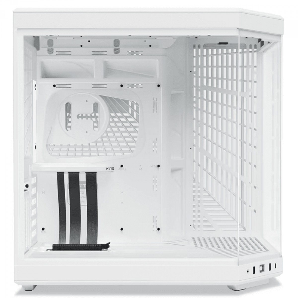 Gabinete Gamer Hyte Y70 White, Mid Tower, Vidro Temperado, EATX, Sem Fans, Branco, CS-HYTE-Y70-WW