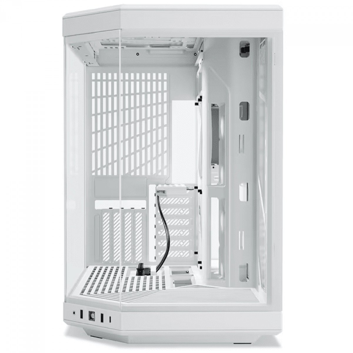 Gabinete Gamer Hyte Y70 White, Mid Tower, Vidro Temperado, EATX, Sem Fans, Branco, CS-HYTE-Y70-WW