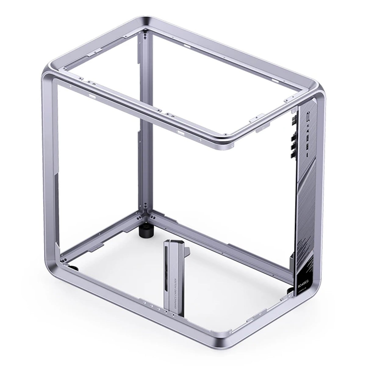 Gabinete Gamer Jonsbo/Jonsplus, Mid Tower, Vidro Temperado, ATX, Sem Fonte, Sem Fans, Cinza, BO400CG