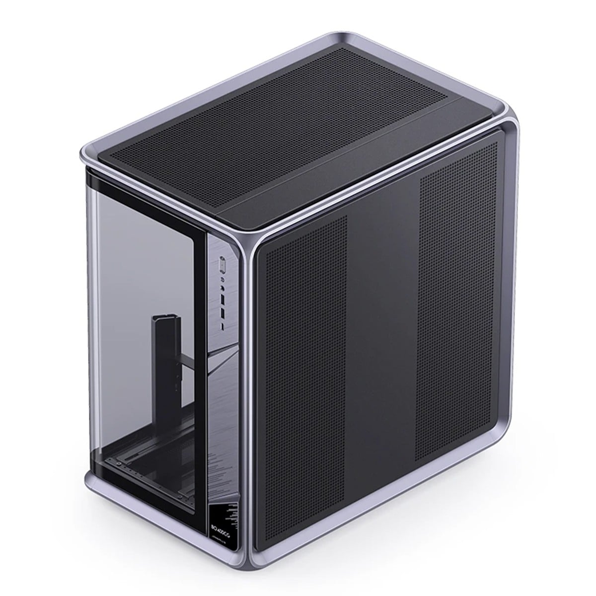 Gabinete Gamer Jonsbo/Jonsplus, Mid Tower, Vidro Temperado, ATX, Sem Fonte, Sem Fans, Cinza, BO400CG