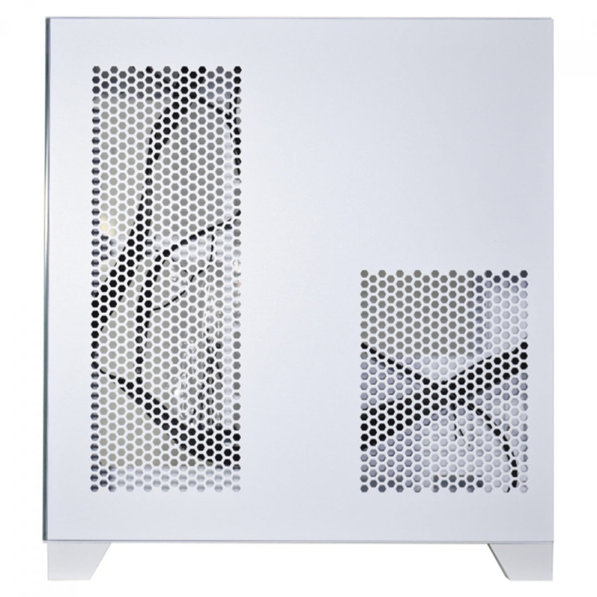 Gabinete Gamer K-MEX Aquario CG-W830, Mid Tower, Vidro Temperado, m-ATX, Sem Fan, Branco, CGW830RH002CB0X