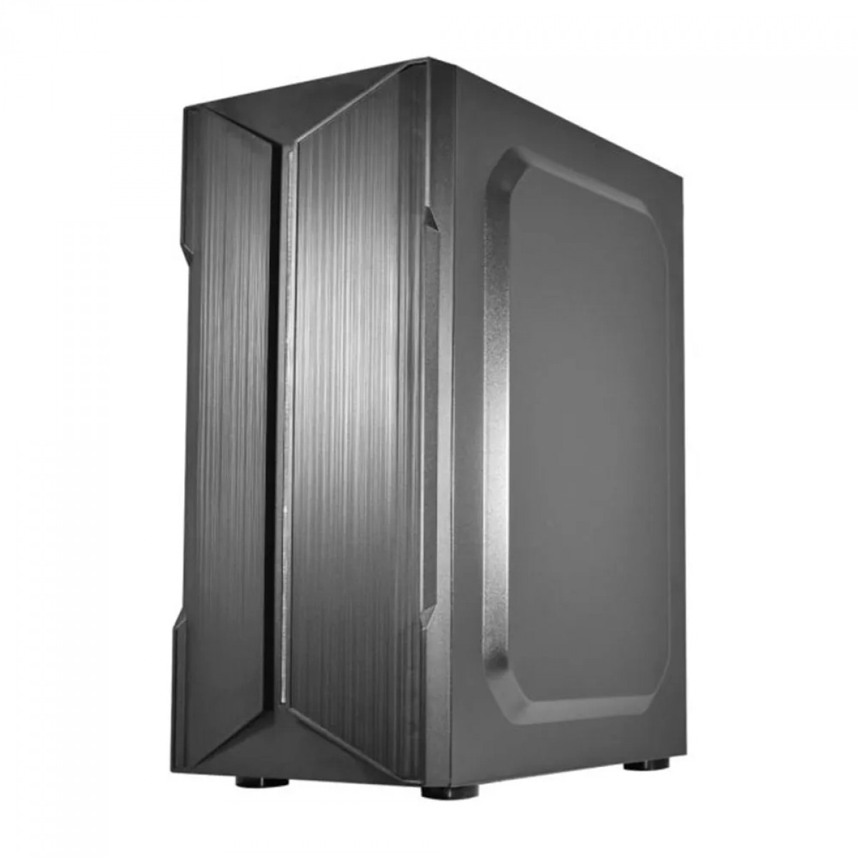 Gabinete Gamer K-MEX Demon II, RGB, Mid Tower, Lateral em Vidro, ATX, Sem Fonte, Sem Fan, Preto, CG06W5RH001CB0X