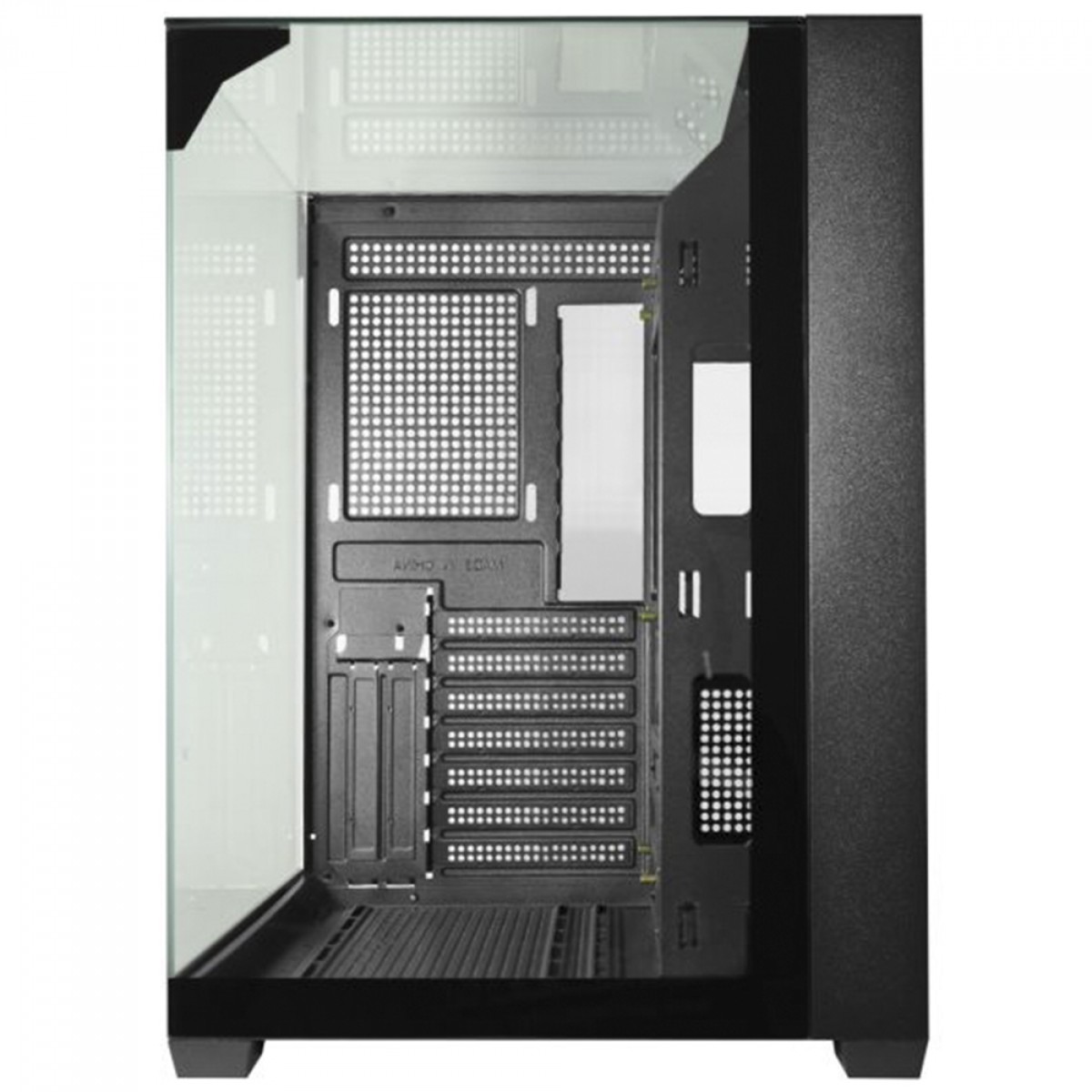 Gabinete Gamer K-MEX Mega Shark, Aquario, Mid Tower, Vidro Temperado, ATX, Sem Fonte, Sem Fan, Preto, CG01FDRH001CB0X